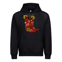 Black Christmas boots Urban Hoodie - JahusDesignShop