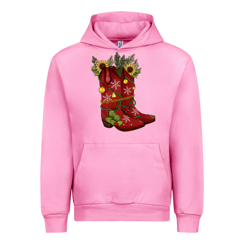 Christmas Boots Urban Hoodie by JahusDesignShop | Teevron