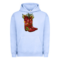 Pigment Grape Ice Christmas boots Urban Hoodie - JahusDesignShop