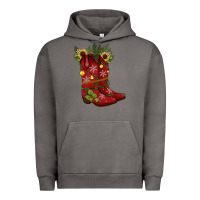 Pigment Tornado Christmas boots Urban Hoodie - JahusDesignShop