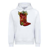 White Christmas boots Urban Hoodie - JahusDesignShop