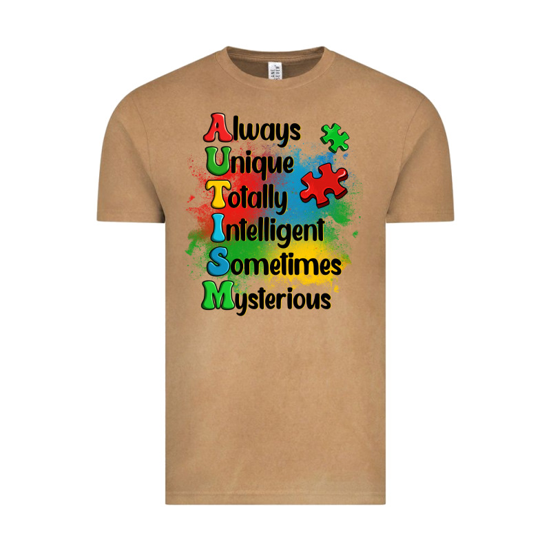 Always Unique Autism Vintage Tee by OliviaCreatesArt | Teevron