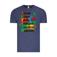 Vintage Denim always unique autism Vintage Tee - OliviaCreatesArt