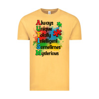 Vintage Mustard always unique autism Vintage Tee - OliviaCreatesArt