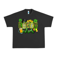 Pigment Black St. Patrick's Lucky vibes Urban Heavy Tee - OliviaCreatesArt