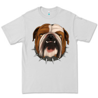 Dove Grey Bulldog Premium Tee - Jasminsmagicworld