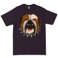 Plum Bulldog Premium Tee - Jasminsmagicworld