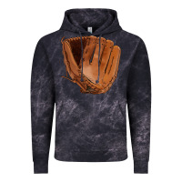 Cloud Black baseball glove Vintage Hoodie - FaDigitalArtStudio