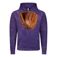 Cloud Purple baseball glove Vintage Hoodie - FaDigitalArtStudio