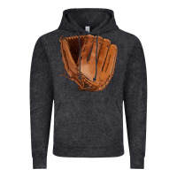 Vintage Black baseball glove Vintage Hoodie - FaDigitalArtStudio