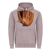 Vintage Zinc baseball glove Vintage Hoodie - FaDigitalArtStudio