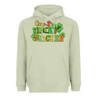 Matcha one lucky teacher Heavyweight Hoodie - AdoDesignShop