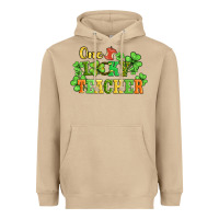 Mushroom one lucky teacher Heavyweight Hoodie - AdoDesignShop
