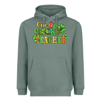 Sage one lucky teacher Heavyweight Hoodie - AdoDesignShop