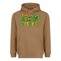 Toasted Coconut one lucky teacher Heavyweight Hoodie - AdoDesignShop