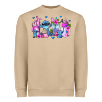 Mushroom stitch coffee cups Heavyweight Sweatshirt - AdoDesignShop