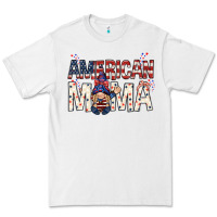 White American mama with gnome Mother's Day Premium Tee - HowdyJamesFarm