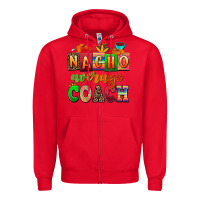 Red nacho average coach Zipper Hoodie - AdoDesignShop