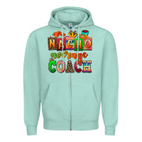Seafoam nacho average coach Zipper Hoodie - AdoDesignShop