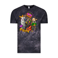 Cloud Black little cows and mardi gras party olivia Vintage Tee - OliviaCreatesArt