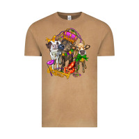 Vintage Camel little cows and mardi gras party olivia Vintage Tee - OliviaCreatesArt