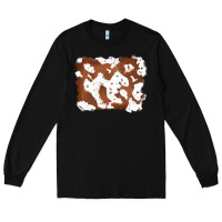 Black cowhide Long Sleeve Tee - RanaPortraitStore