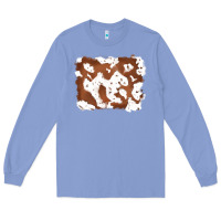 Colony Blue cowhide Long Sleeve Tee - RanaPortraitStore