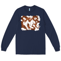 Navy cowhide Long Sleeve Tee - RanaPortraitStore