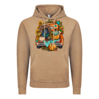 Vintage Coffee thanksgiving truck bbs Vintage Hoodie - BundleAndBundleShop