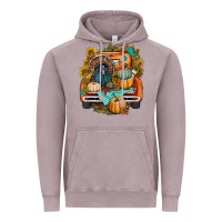 Vintage Zinc thanksgiving truck bbs Vintage Hoodie - BundleAndBundleShop