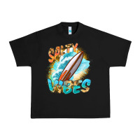 Black Salty vibes Urban Heavy Tee - FaDigitalArtStudio