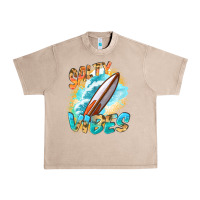 French Oak Salty vibes Urban Heavy Tee - FaDigitalArtStudio
