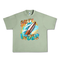 Oil Green Salty vibes Urban Heavy Tee - FaDigitalArtStudio