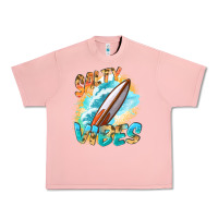 Salmon Salty vibes Urban Heavy Tee - FaDigitalArtStudio