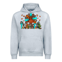 Heather Grey thankful turkey Urban Hoodie - JahusDesignShop