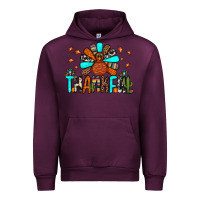 Mauve Wine thankful turkey Urban Hoodie - JahusDesignShop