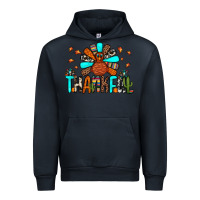 Navy thankful turkey Urban Hoodie - JahusDesignShop