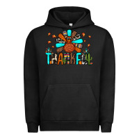 Pigment Black thankful turkey Urban Hoodie - JahusDesignShop