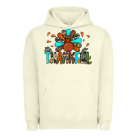Pigment Pistachio thankful turkey Urban Hoodie - JahusDesignShop