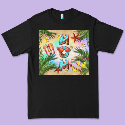 Summer Mom Premium Tee Designed By Tumblerdesignbyshophia
