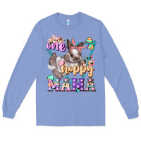 Colony Blue one hoppy mama Long Sleeve Tee - FaDigitalArtStudio