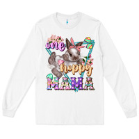 White one hoppy mama Long Sleeve Tee - FaDigitalArtStudio