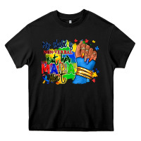 Black my child is non verbal but her mama aint afro hand rana Heavy Core Tee - RanaPortraitStore