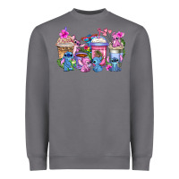 Storm stitch with lilo coffee cups Heavyweight Sweatshirt - AdoDesignShop