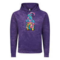 Cloud Purple Easter Gnome Vintage Hoodie - BundleAndBundleShop