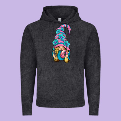 Easter Gnome Vintage Hoodie Designed By Bundleandbundleshop