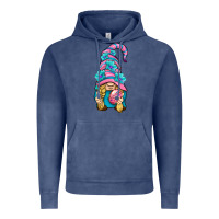 Vintage Denim Easter Gnome Vintage Hoodie - BundleAndBundleShop