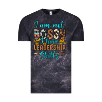 Cloud Black i am not bossy i have leadership skills Vintage Tee - OliviaCreatesArt