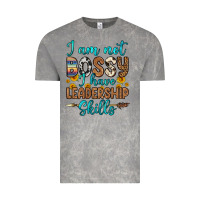 Cloud Rock i am not bossy i have leadership skills Vintage Tee - OliviaCreatesArt