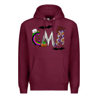 Burgundy cma Premium Hoodie - CowhideDigitalArt